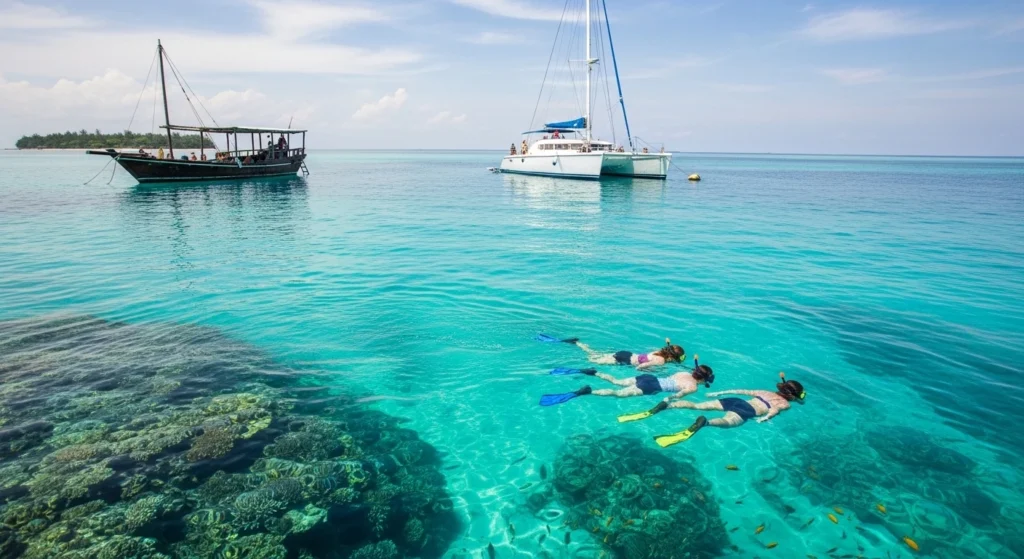 Mnemba Island snorkeling tour