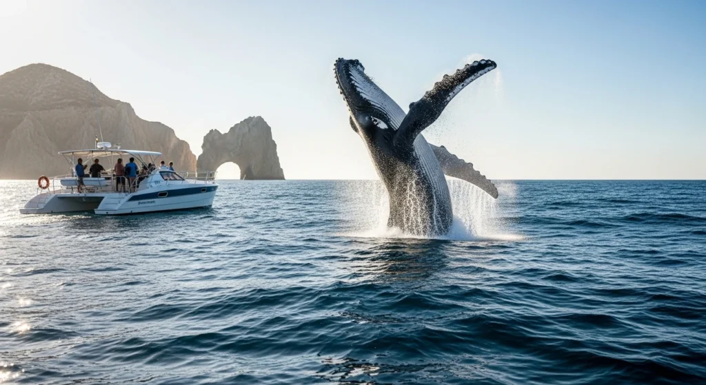 humpback-whale-breaching-cabo-catamaran