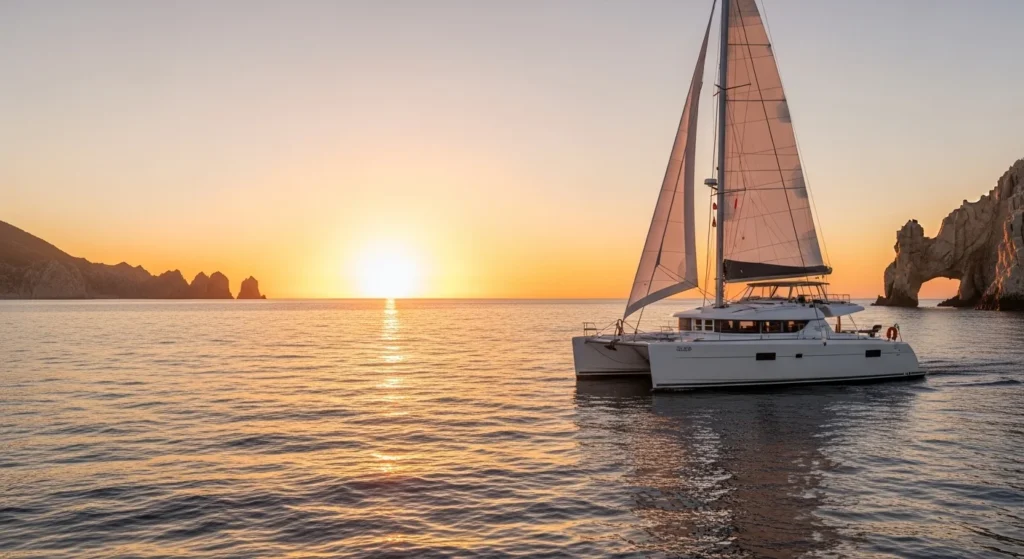 Sunset cruise at Cabo San Lucas